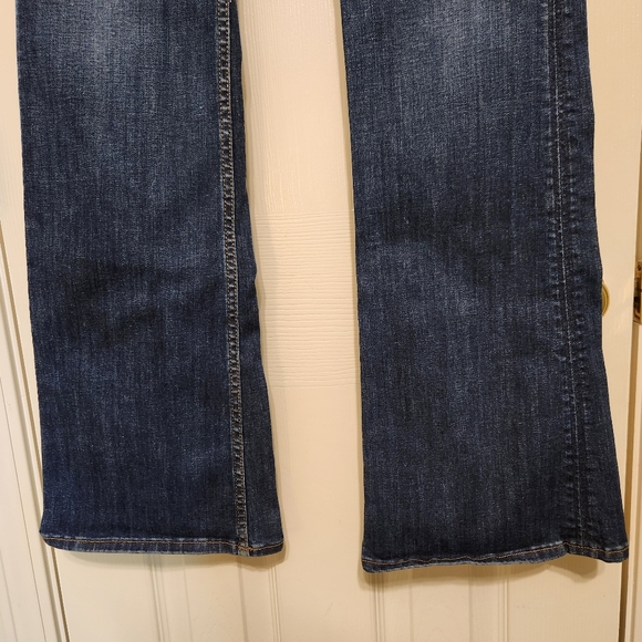 🔥Hudson Jeans Midrise Signature Bootcut Jeans Size 28 with 34" inseam EUC - Picture 6 of 11